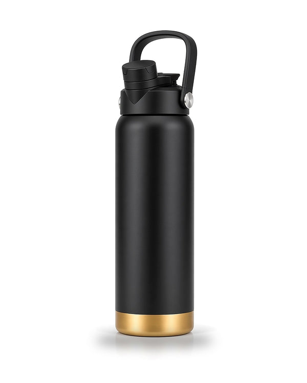 Tucann Steel Bottle 710ml - Black Drinking Bottle Tucann 