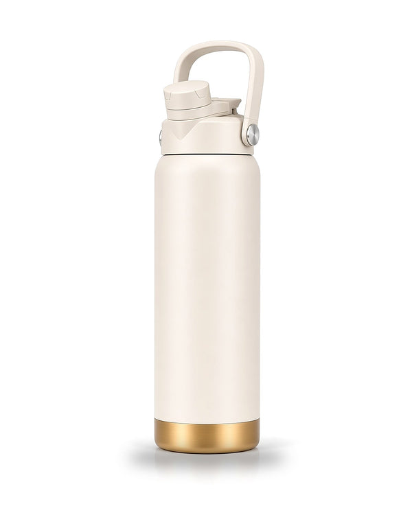 Tucann Steel Bottle 710ml - Ivory Drinking Bottle Tucann 