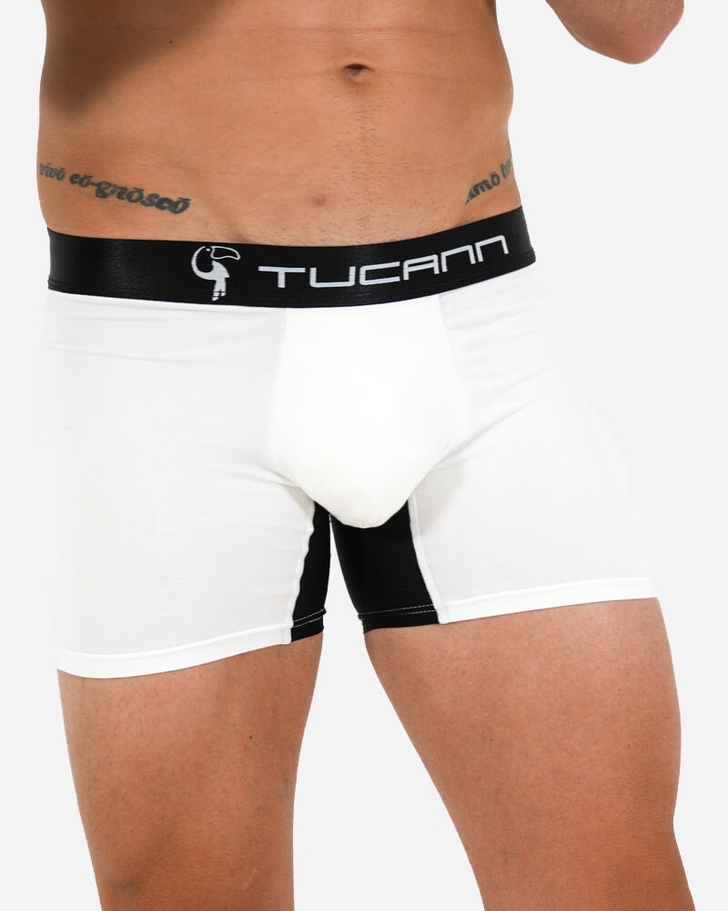 Tucann Underwear (boxer briefs) - White Underwear Tucann 