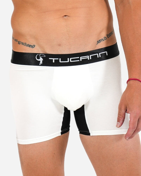 Tucann Underwear (boxer briefs) - White Underwear Tucann 
