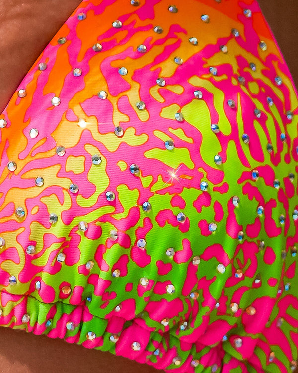Vivid Jungle Bikini Top - Ignite Tucann 