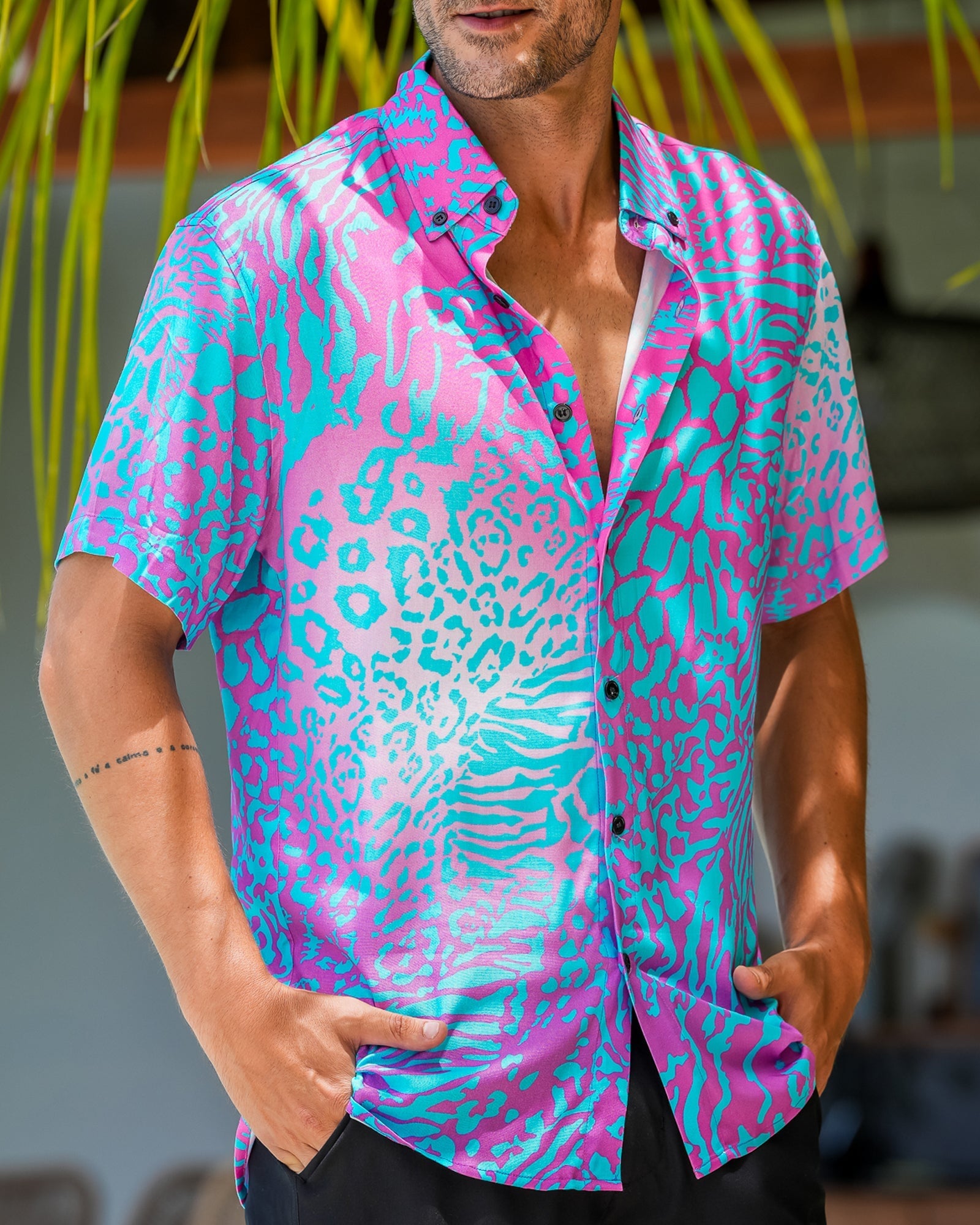 Vivid Jungle Shirt - Current Tucann 