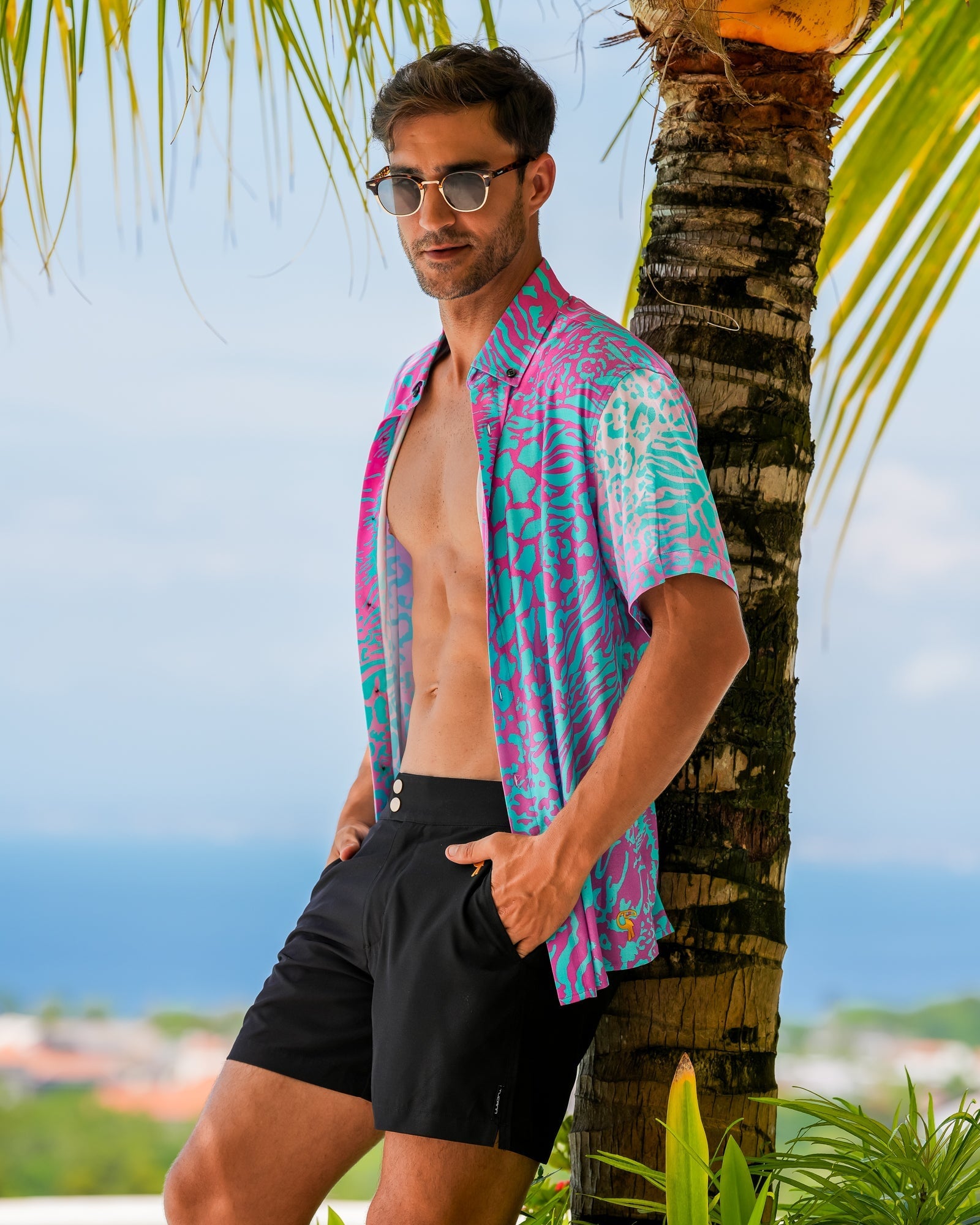 Vivid Jungle Shirt - Current Tucann 