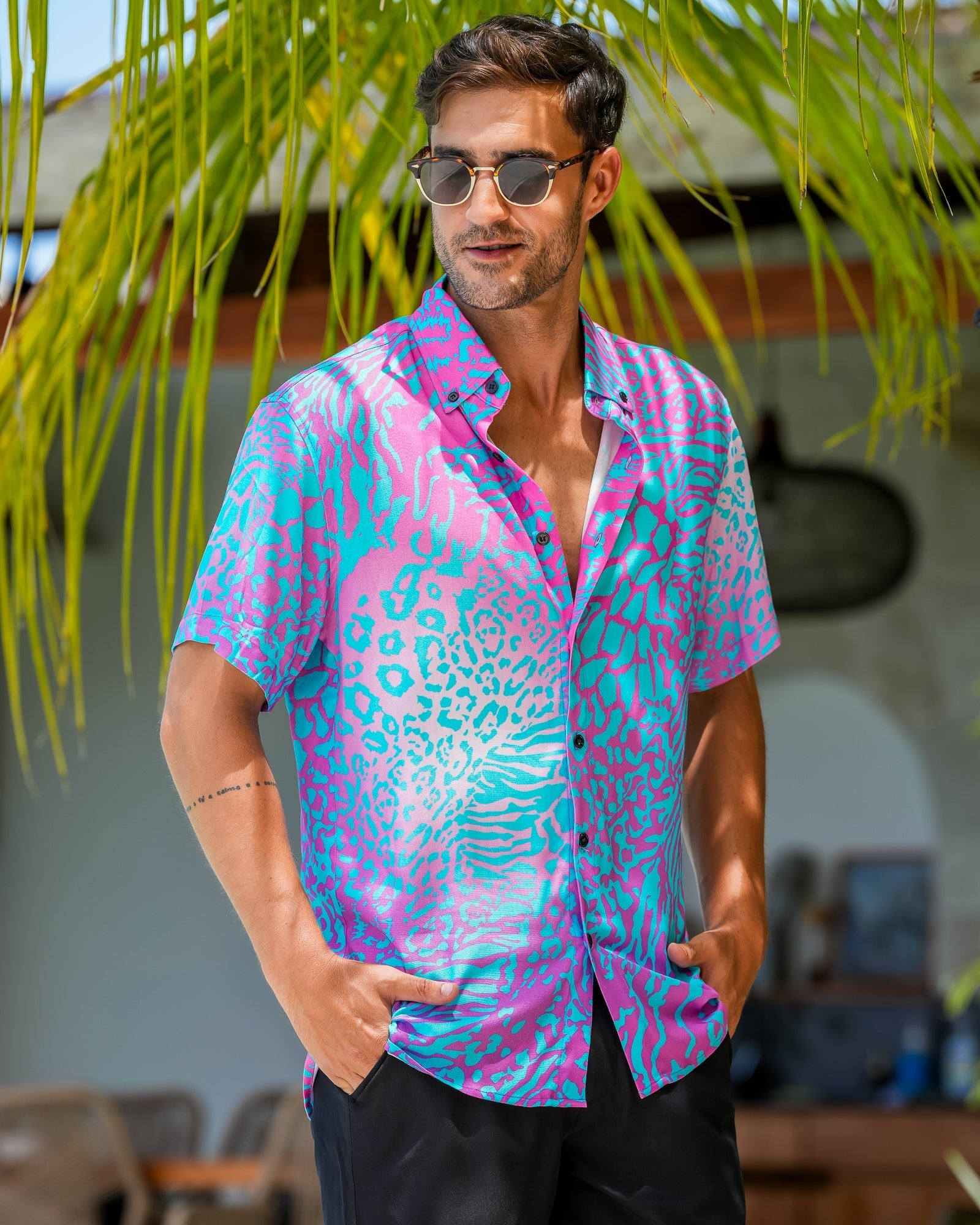 Vivid Jungle Shirt - Current Tucann 