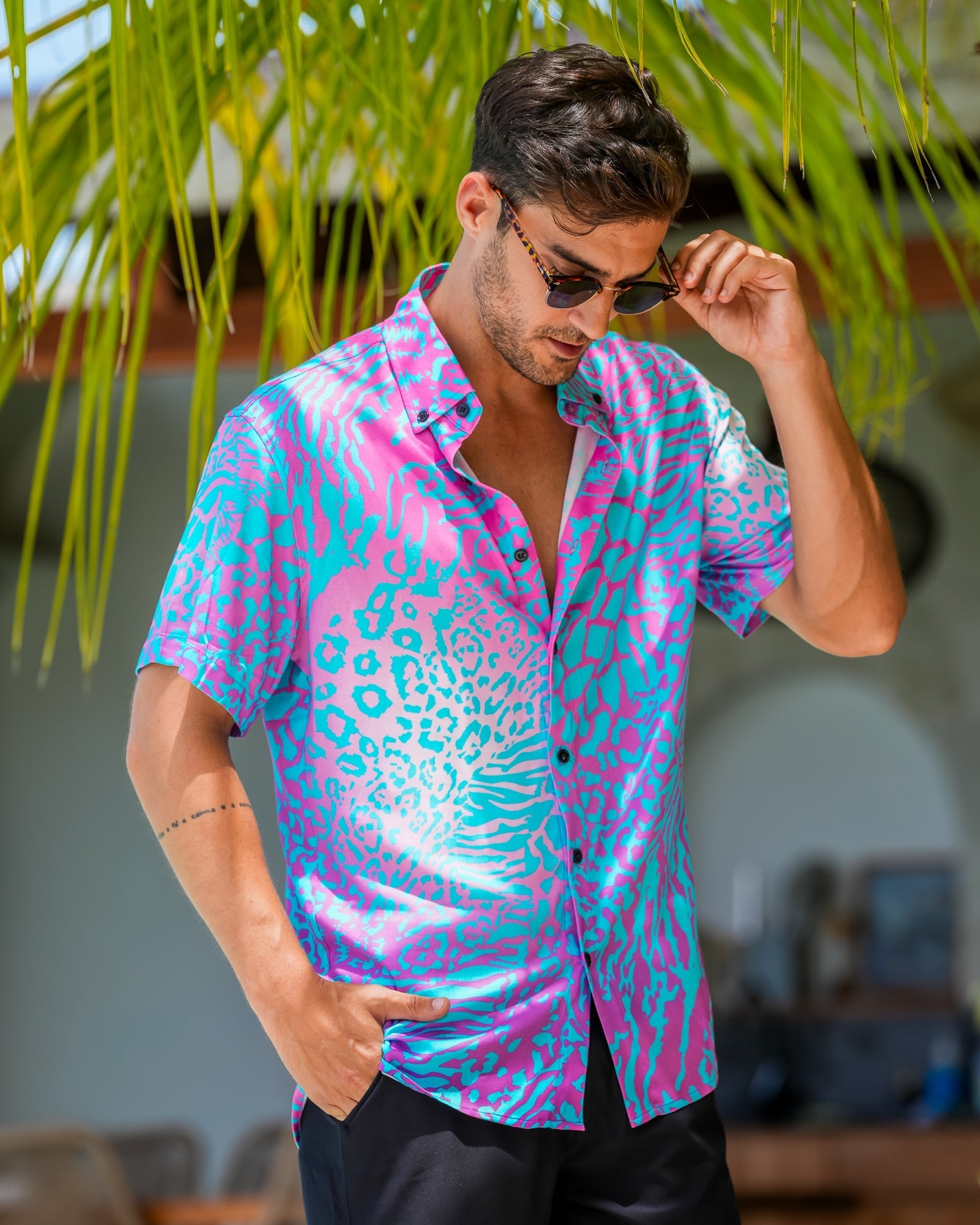 Vivid Jungle Shirt - Current Tucann 
