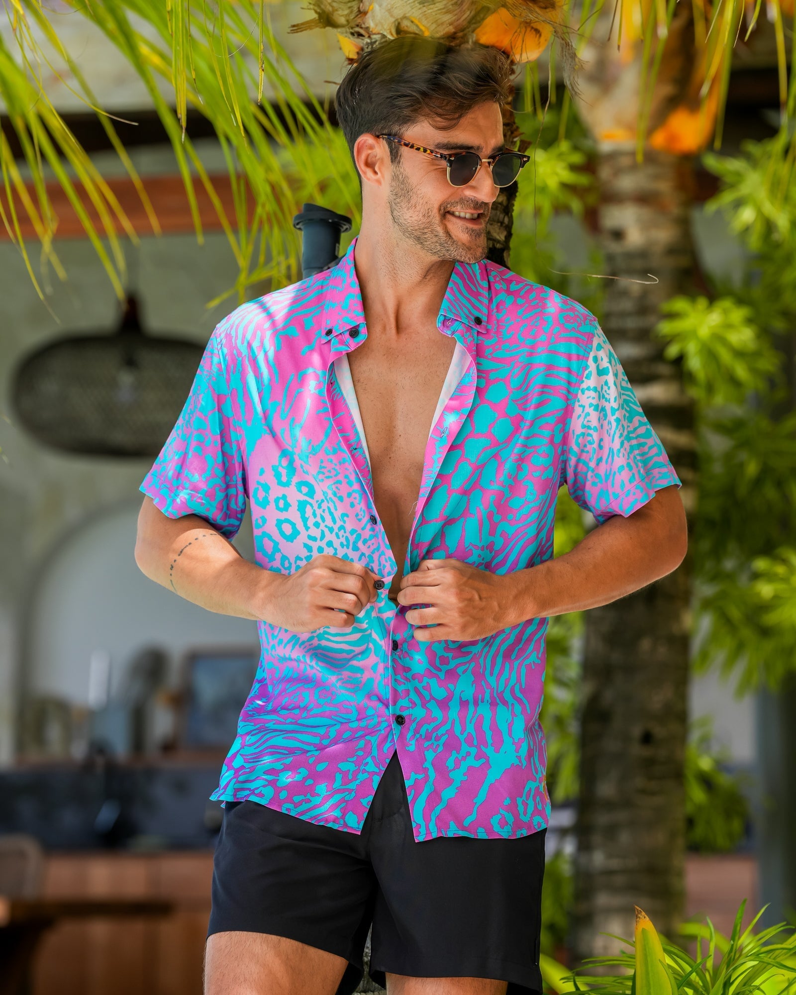 Vivid Jungle Shirt - Current Tucann 