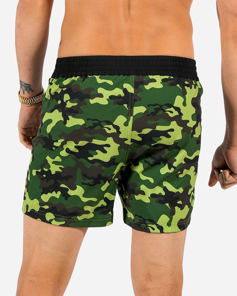 5" Traditional Camo Swim Trunks Tucann 