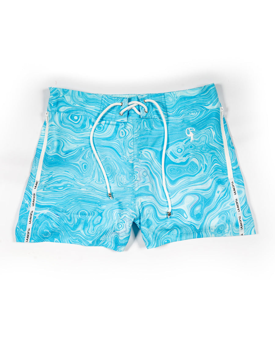 Blue Swirl Swim Trunks Tucann 