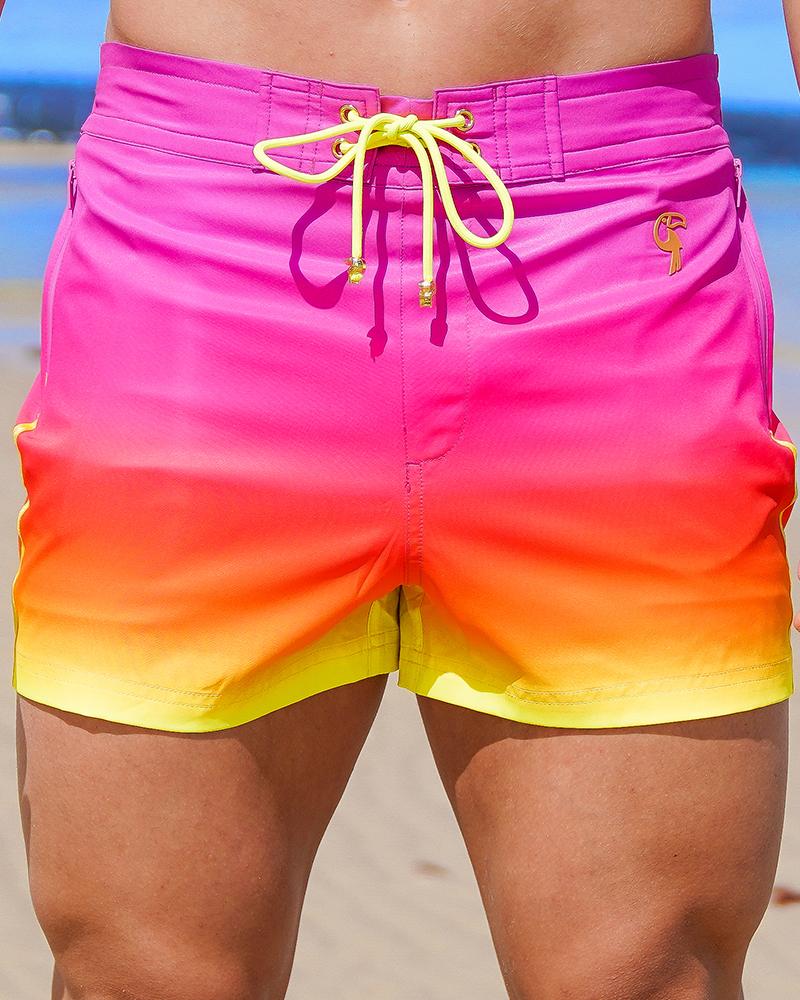 Faded Saffron Swim Trunks Shorts / Board shorts Tucann 