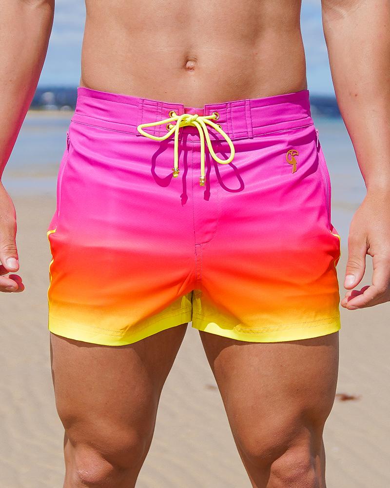 Faded Saffron Swim Trunks Shorts / Board shorts Tucann 