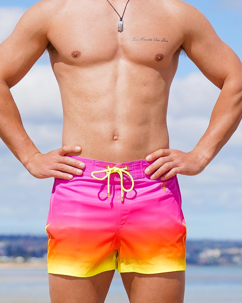 Faded Saffron Swim Trunks Shorts / Board shorts Tucann 