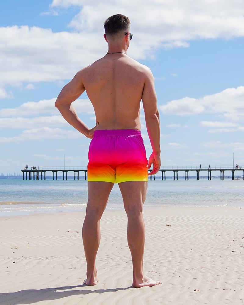 Faded Saffron Swim Trunks Shorts / Board shorts Tucann 