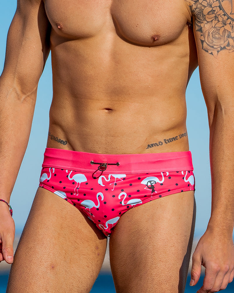 Flamingo Swim Briefs Tucann America 