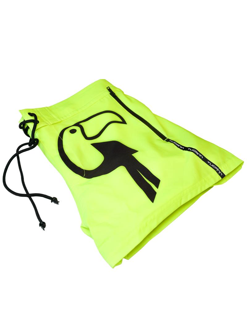 Fluro Yellow Tucann Swim Shorts Shorts / Board shorts Tucann 