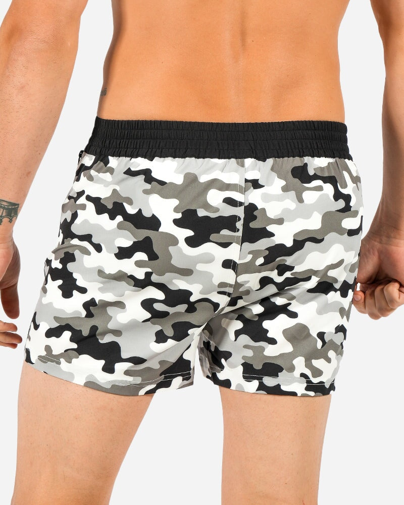 Full Camo White Swim Trunks Tucann 