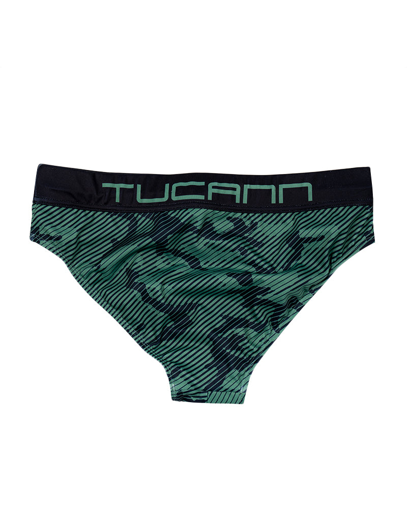 Green Camo Swim Briefs Tucann America 