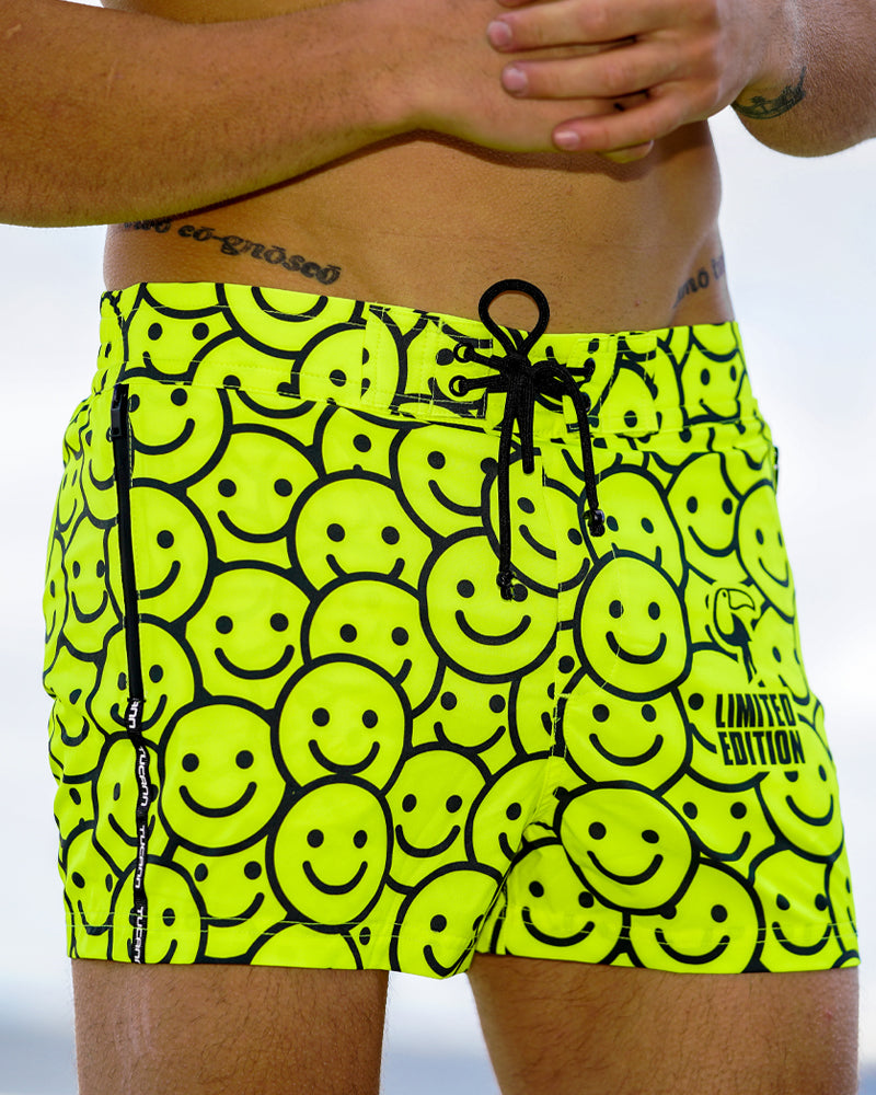 Happy Days LIMITED ED Mens Swim Trunks :) Shorts / Board shorts Tucann 