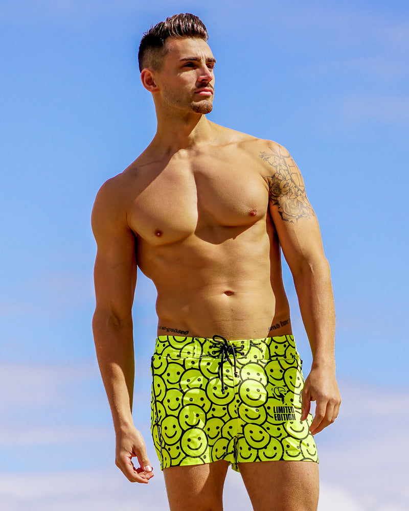 Happy Days LIMITED ED Mens Swim Trunks :) Shorts / Board shorts Tucann 