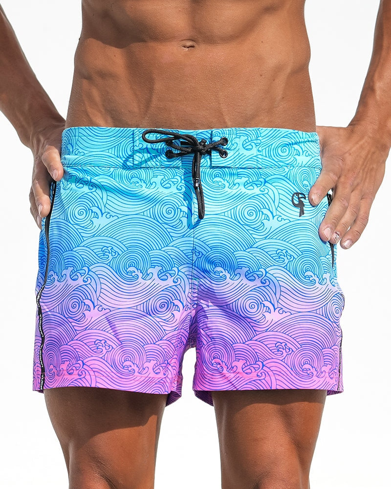 Make Waves Faded 1 - 3" Shorts / Board shorts Tucann 