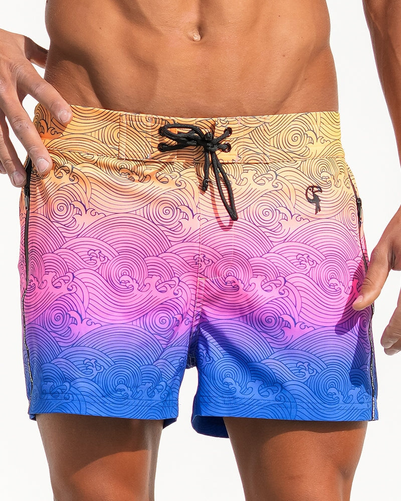 Make Waves Faded 2 - 3" Shorts / Board shorts Tucann 