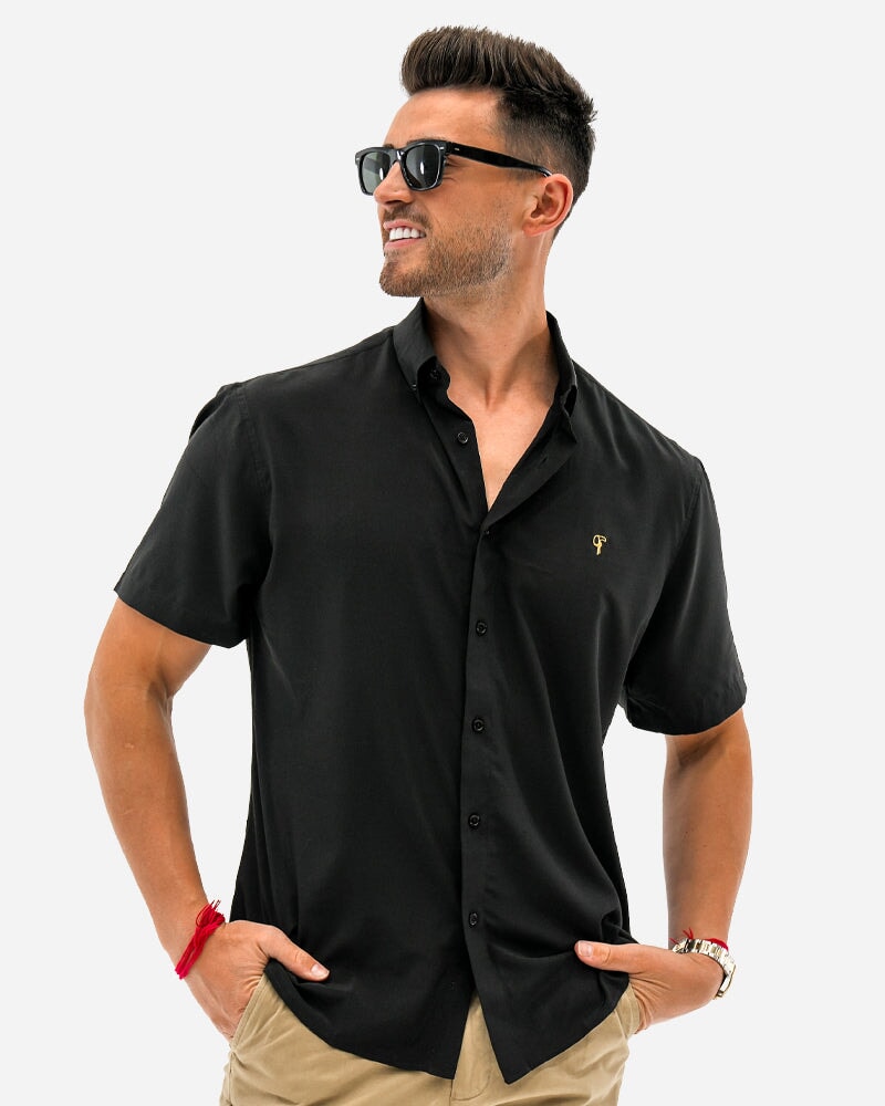 Men's Lux Shirt - Black SHIRT Tucann 