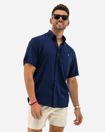 Men's Luxe Shirt - Navy SHIRT Tucann 