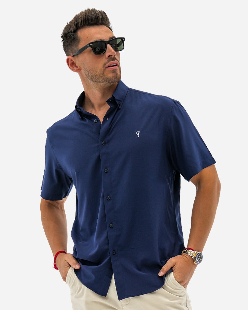 Men's Luxe Shirt - Navy SHIRT Tucann 