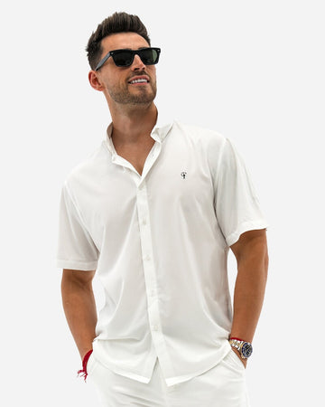 Men's Luxe Shirt - White SHIRT Tucann 