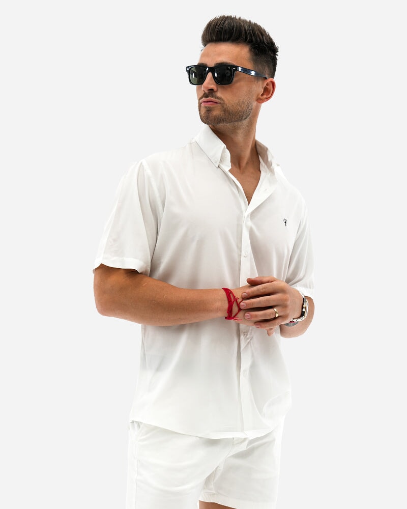 Men's Luxe Shirt - White SHIRT Tucann 