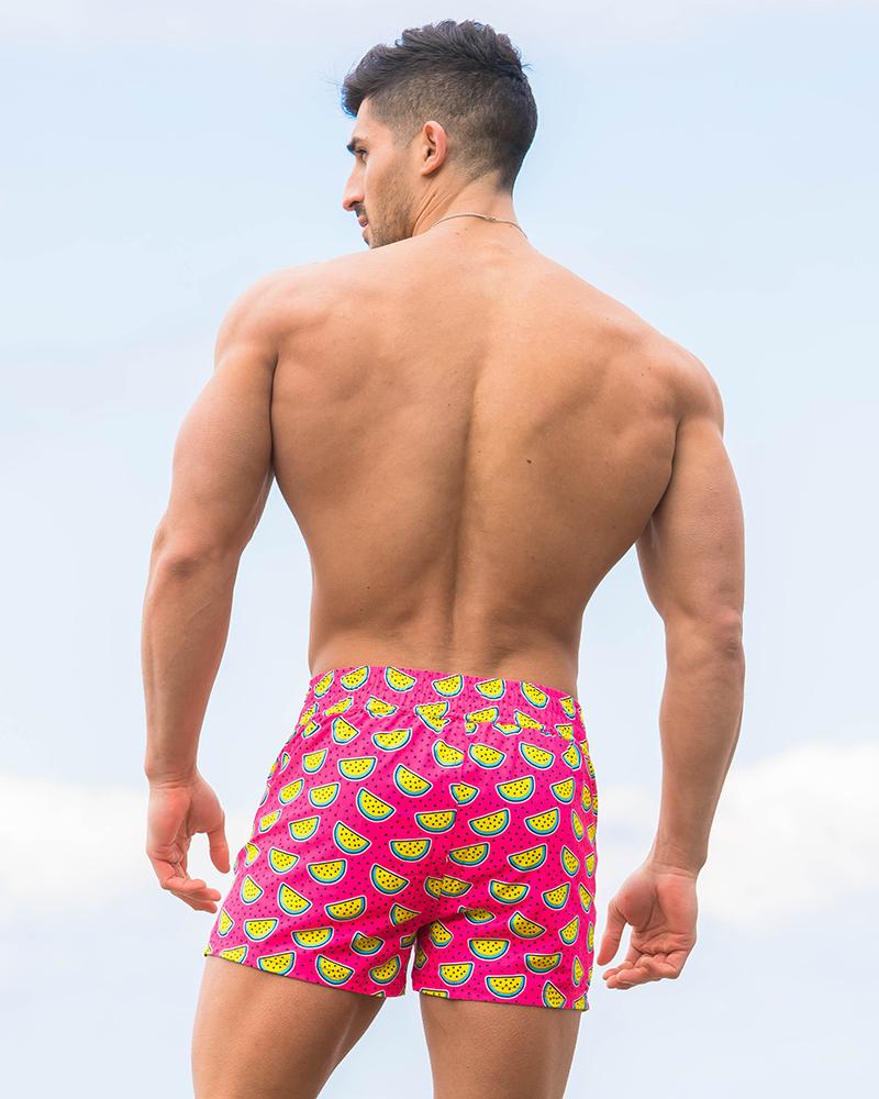 Pink Watermelon Swim Shorts Shorts / Board shorts Tucann 