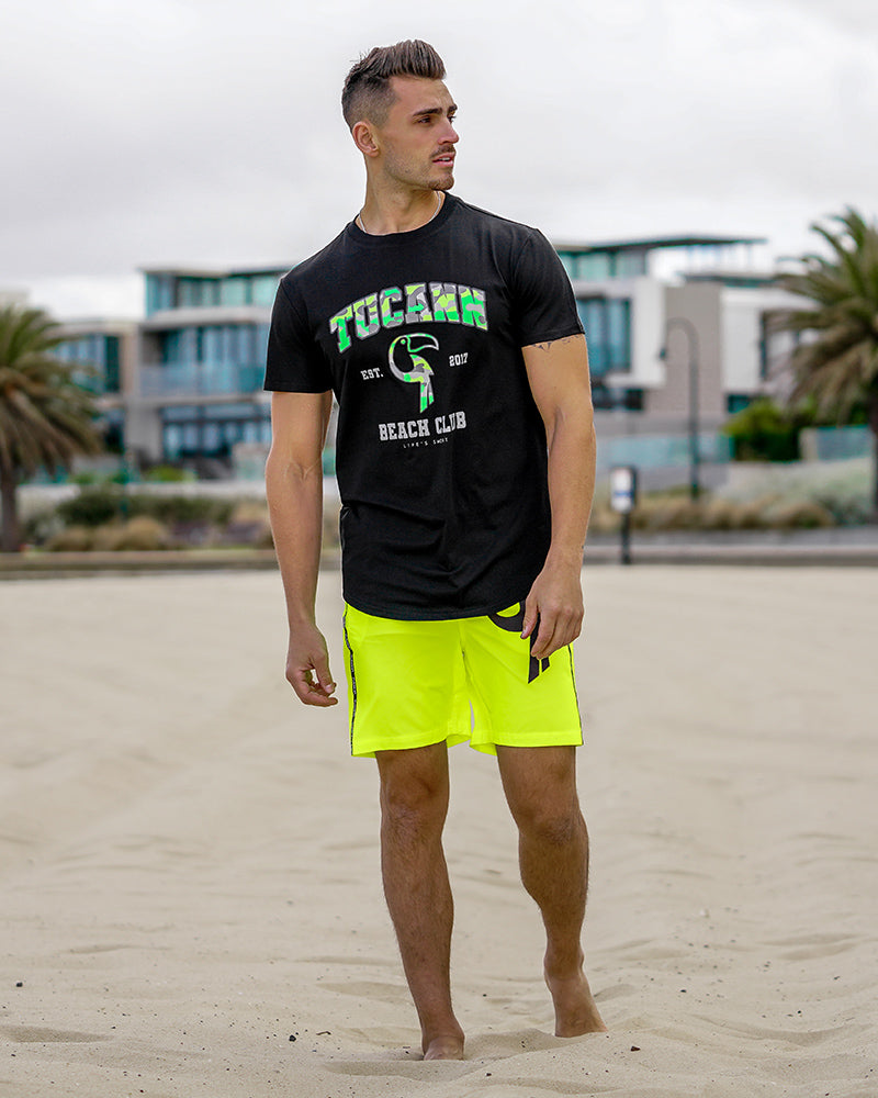 Tucann Beach Club T-Shirt - Black SHIRT Tucann 