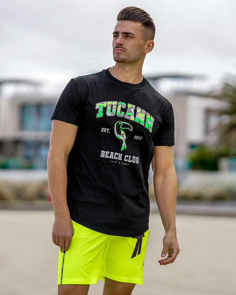 Tucann Beach Club T-Shirt - Black SHIRT Tucann 