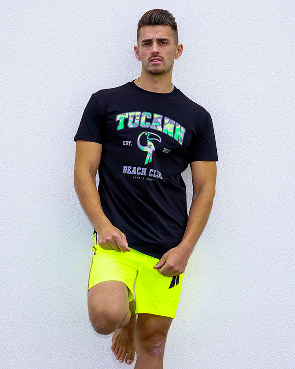 Tucann Beach Club T-Shirt - Black SHIRT Tucann 