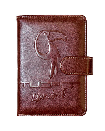 Tucann Passport - Brown Passport Organizer Tucann 