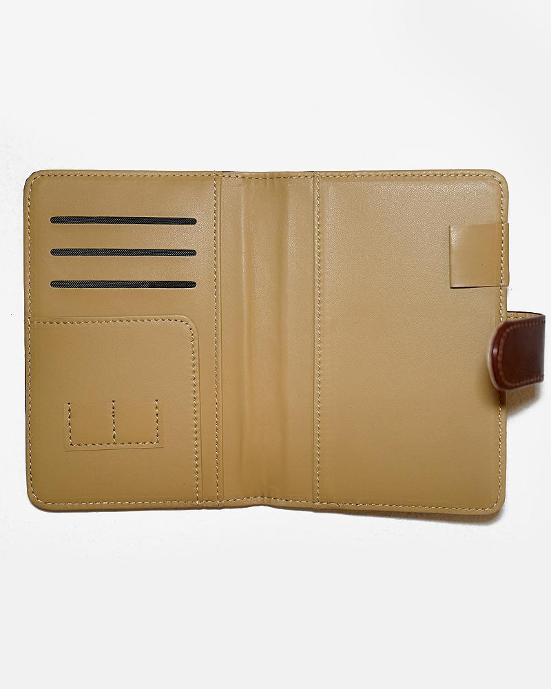 Tucann Passport - Brown Passport Organizer Tucann 