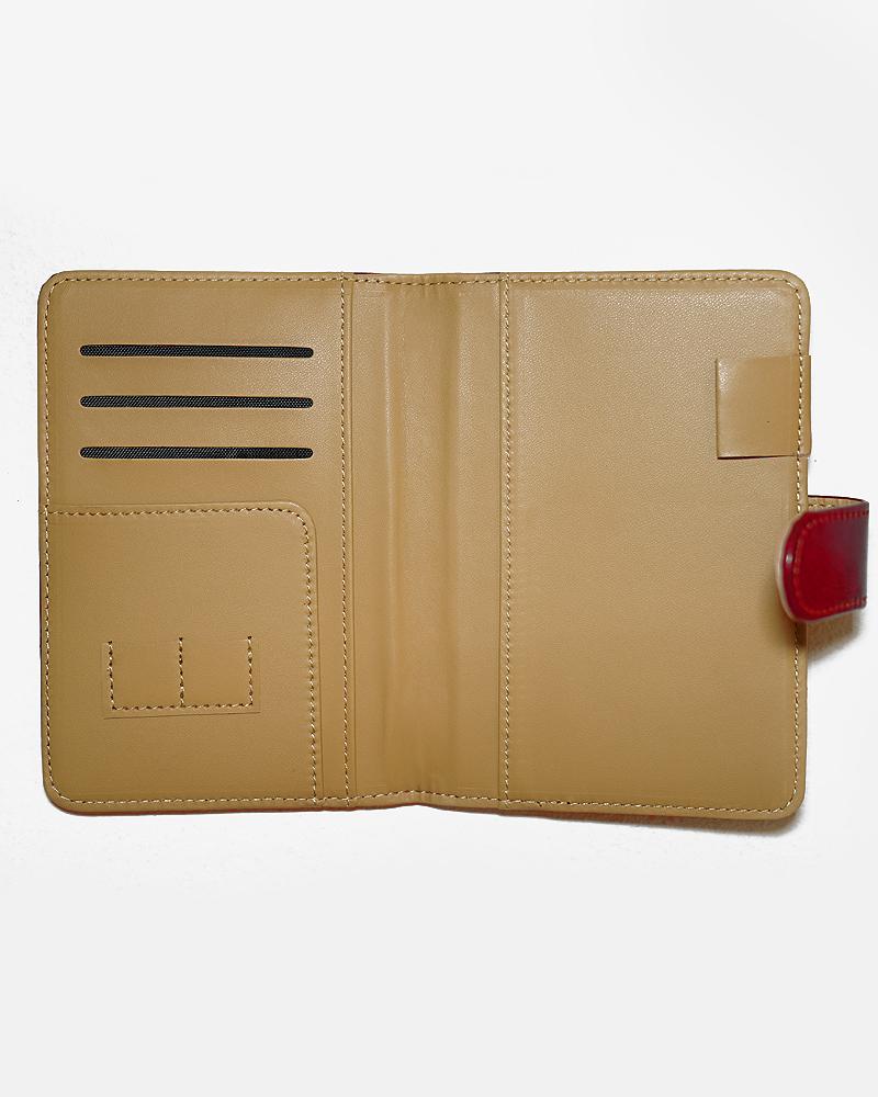 Tucann Passport - Burgundy Passport Organizer Tucann 