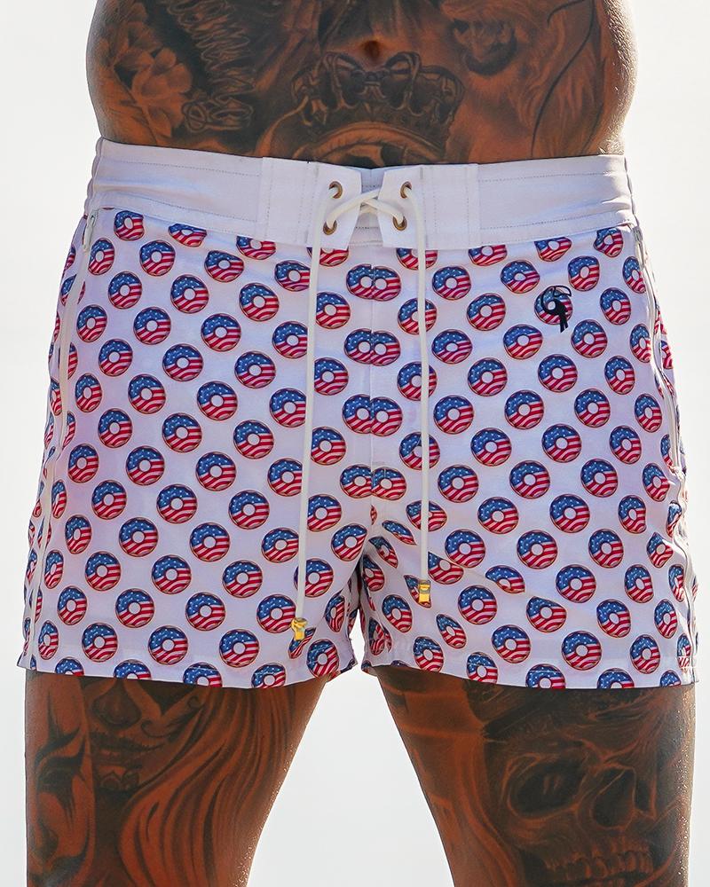 USA Series Swim Shorts - Donuts Shorts / Board shorts Tucann 