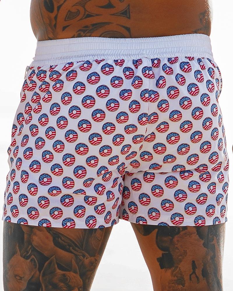 USA Series Swim Shorts - Donuts Shorts / Board shorts Tucann 