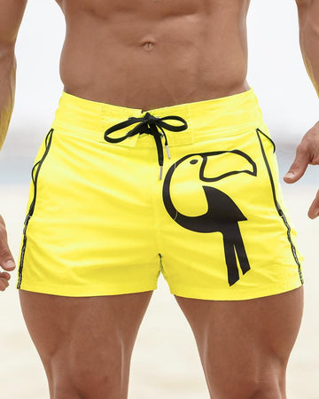 Sunny Yellow Tucann Swim Shorts Tucann America 